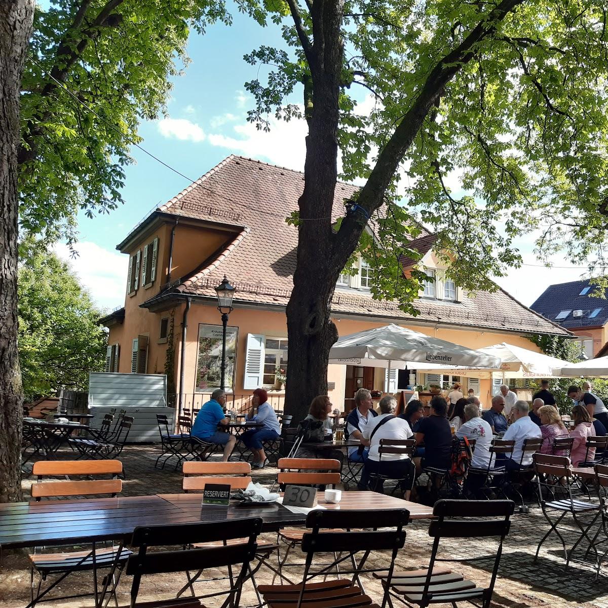 Restaurant "Altes Pfarrhaus - Biergarten Kastanienhof" in Pforzheim