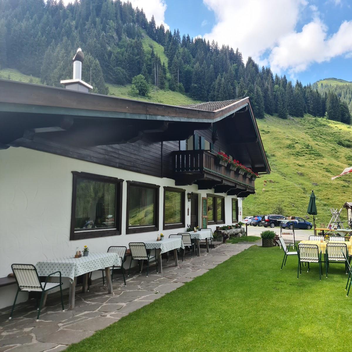 Restaurant "Alpengasthaus Labalm" in Kirchberg in Tirol