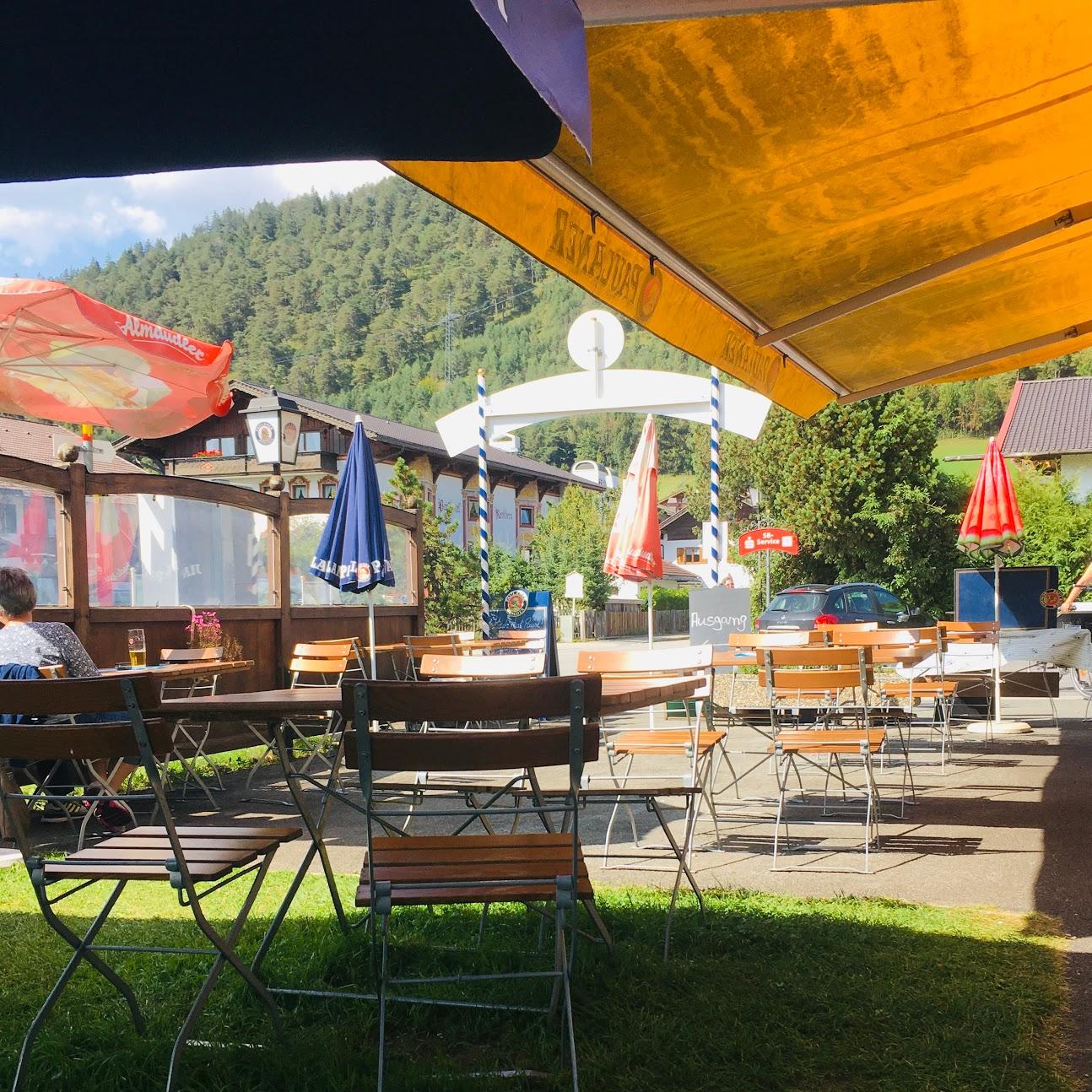 Restaurant "Paulanergarten" in  Wallgau