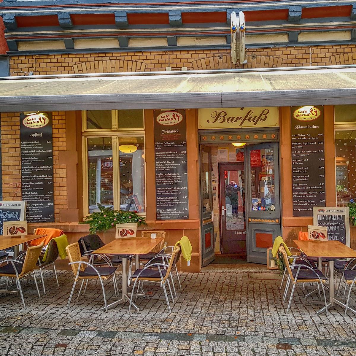 Restaurant "Café Barfuß" in Marburg