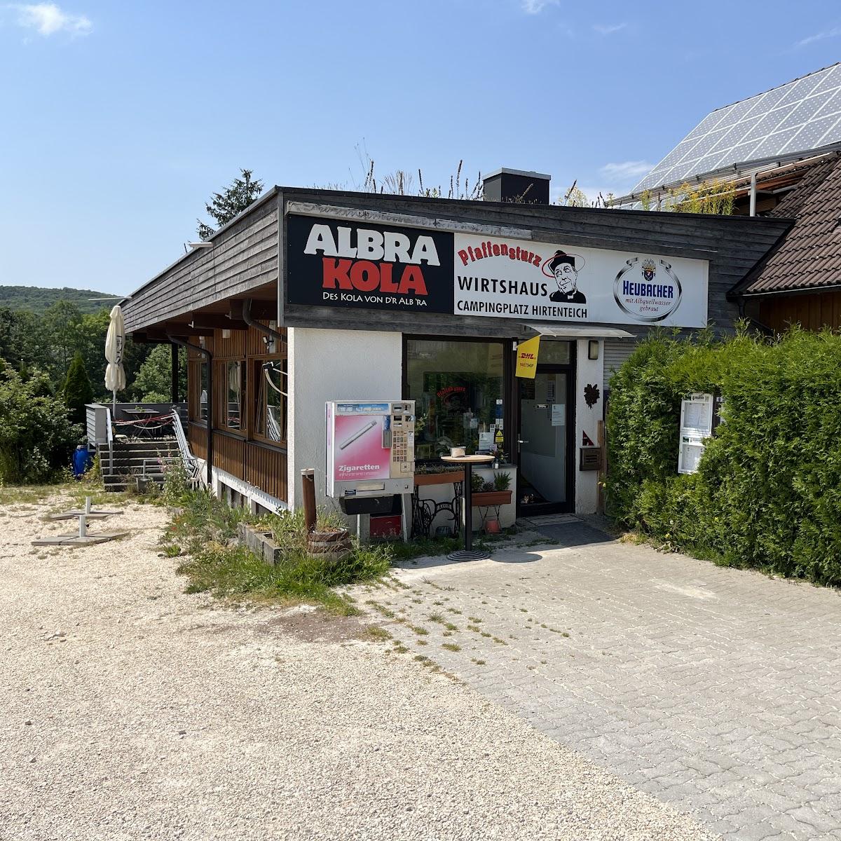 Restaurant "Wirtshaus am Pfaffensturz" in Essingen
