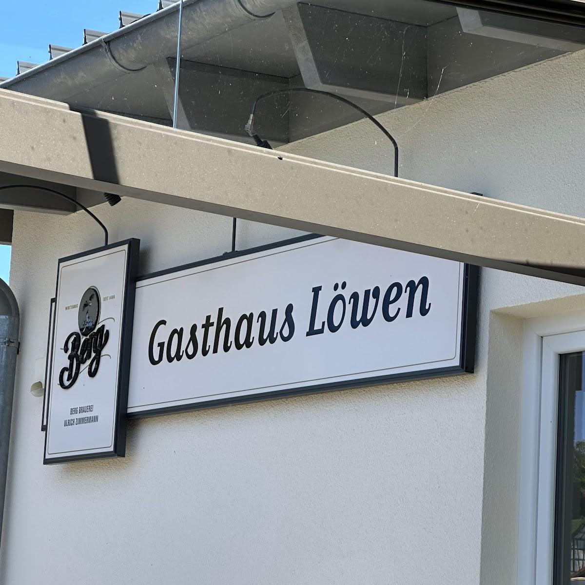 Restaurant "Gasthaus Löwen" in Steinhausen an der Rottum