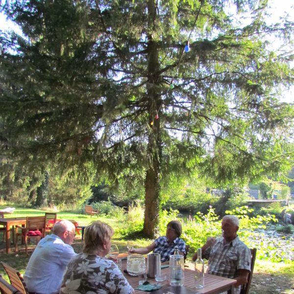 Restaurant "Forellenhof-Stüble, Gartenwirtschaft" in Umkirch