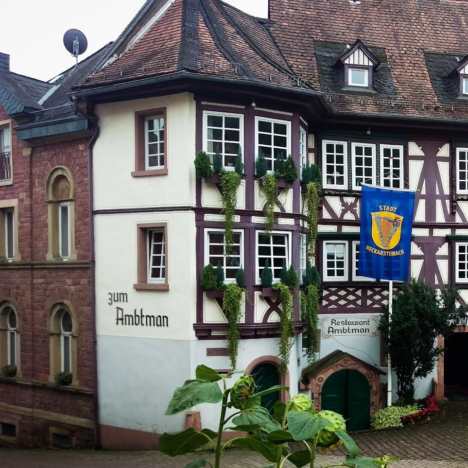 Restaurant "Zum Ambtman" in Neckarsteinach