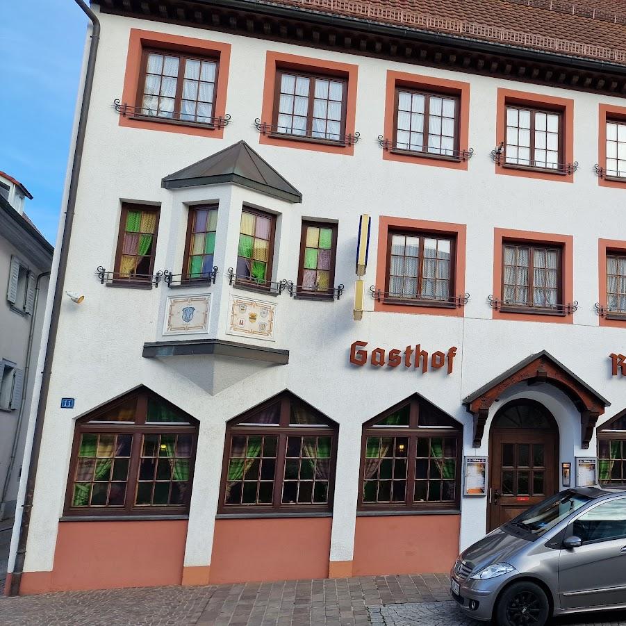 Restaurant "Gasthof Ratsstube" in Hüfingen