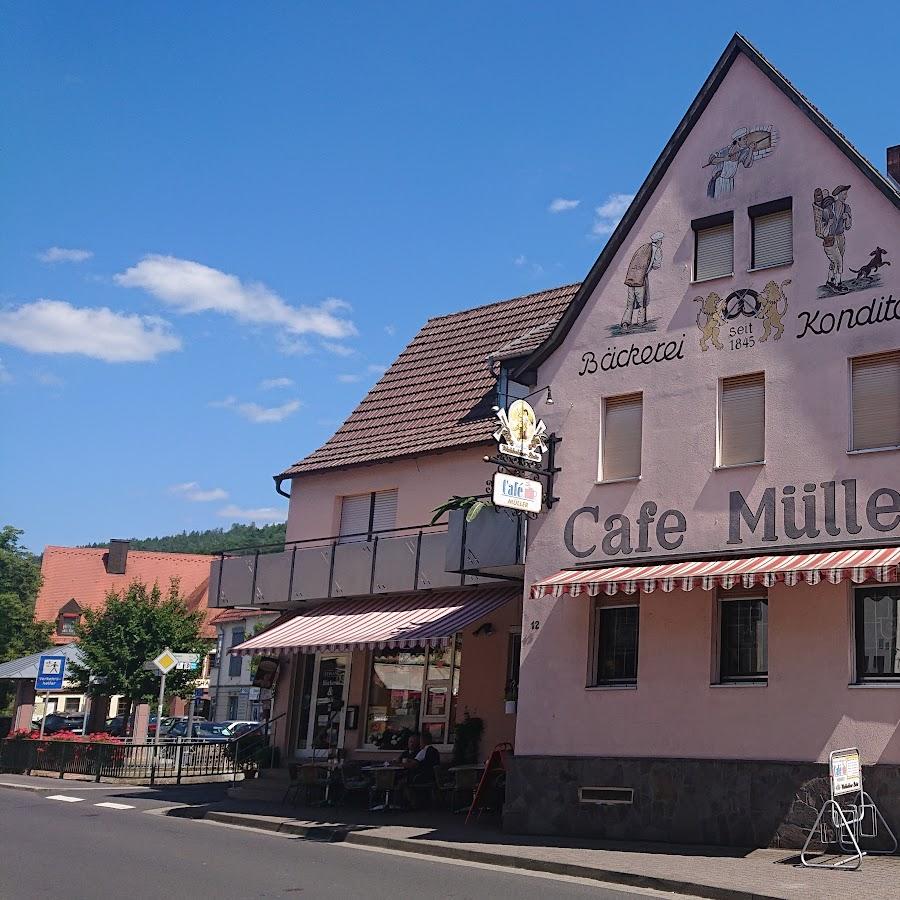 Restaurant "Café Müller" in Burgsinn
