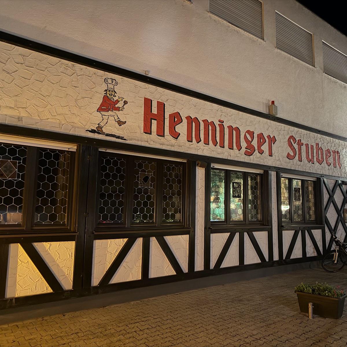 Restaurant "Henninger Stuben" in Forst