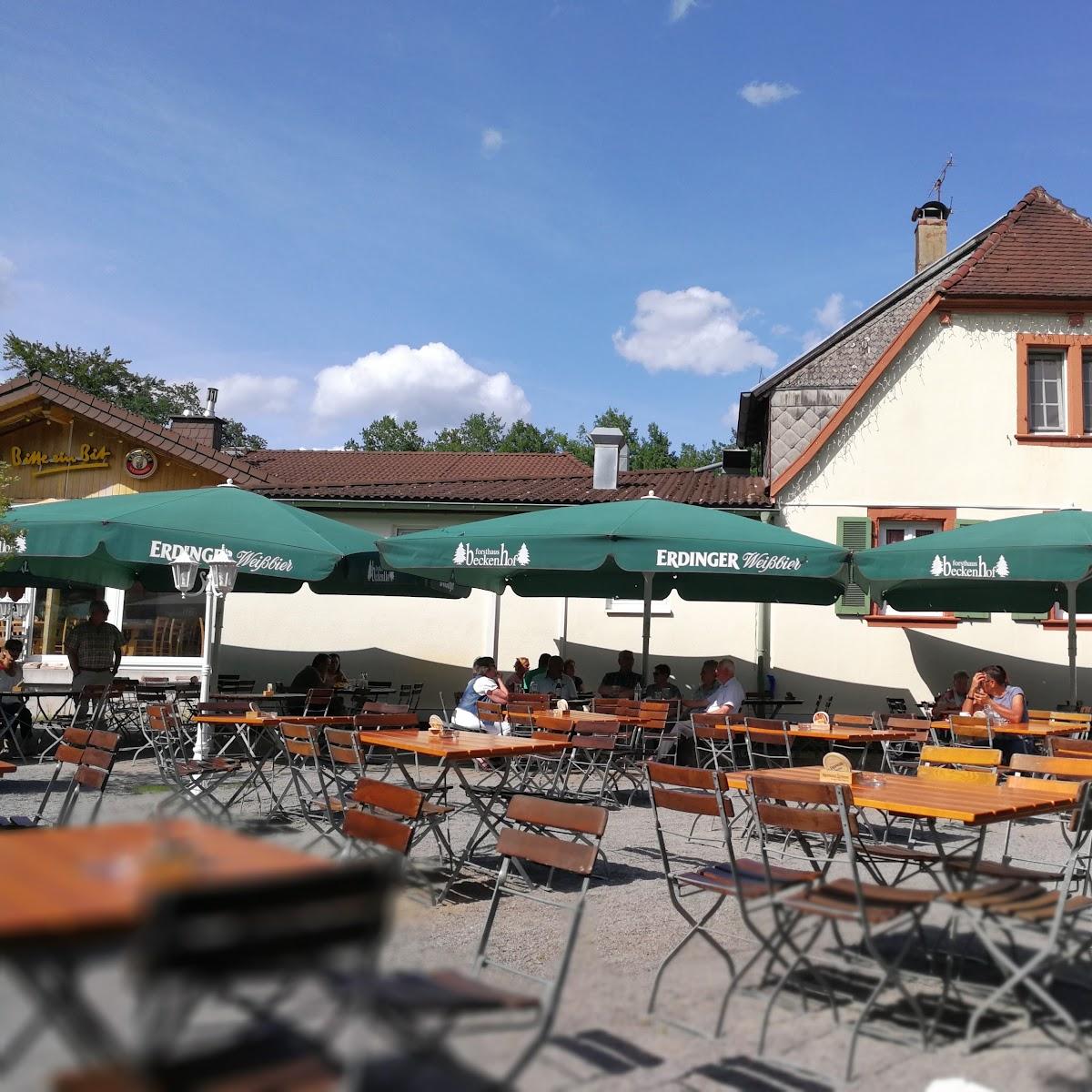 Restaurant "Forsthaus Beckenhof" in Pirmasens