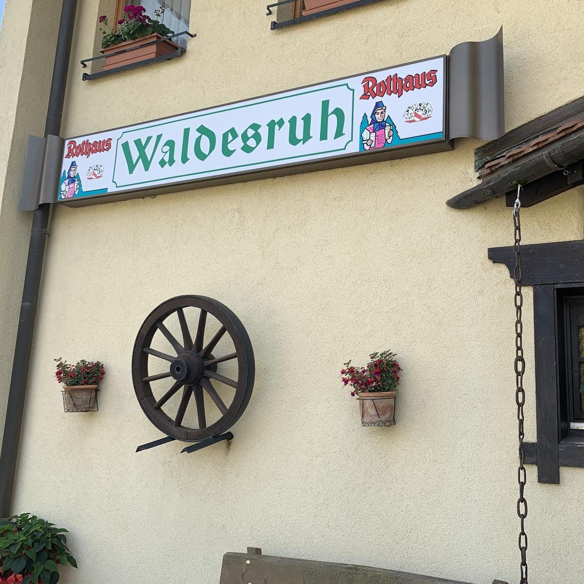 Restaurant "Gasthaus Waldesruh" in Ühlingen-Birkendorf