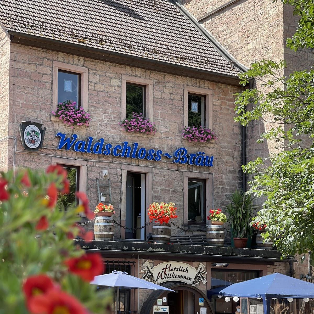 Restaurant "Bräustübl, Waldschloss-Brauerei" in Frammersbach
