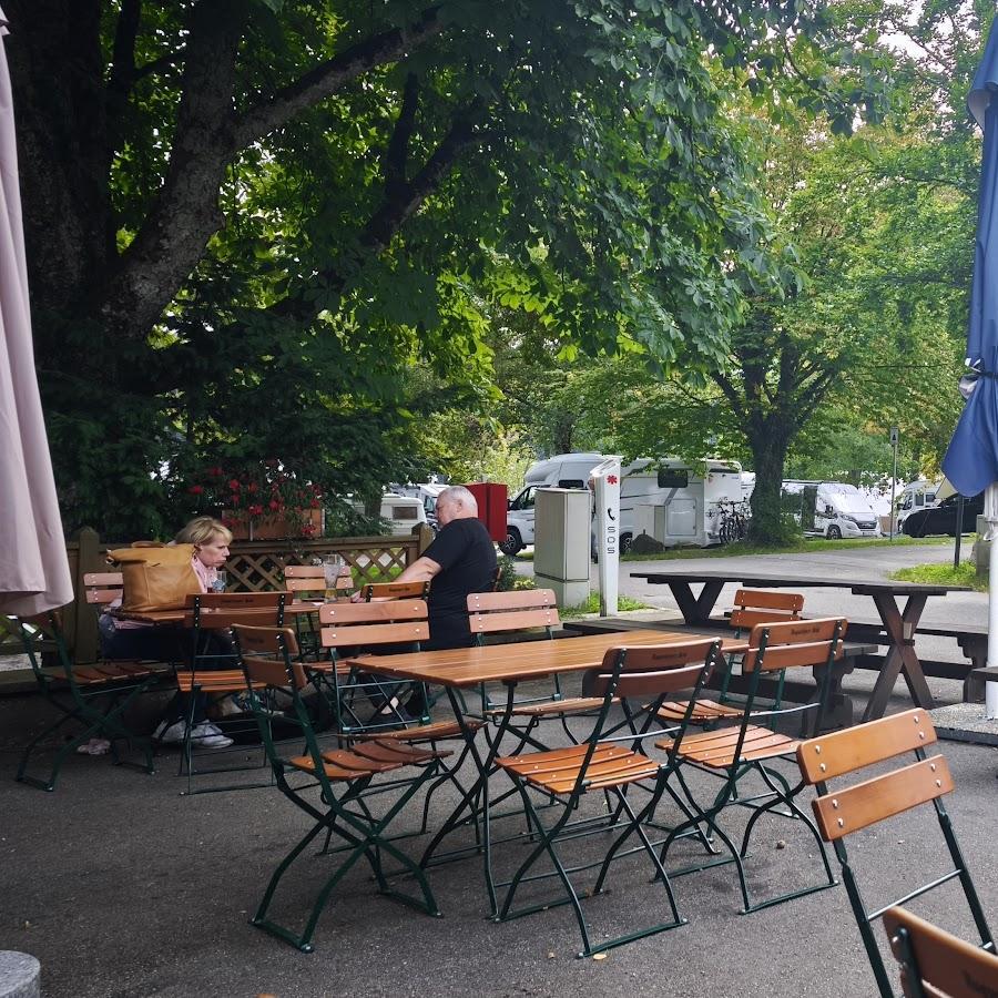 Restaurant "Burgstüberl - auf der Halbinsel Burg" in Seehausen am Staffelsee