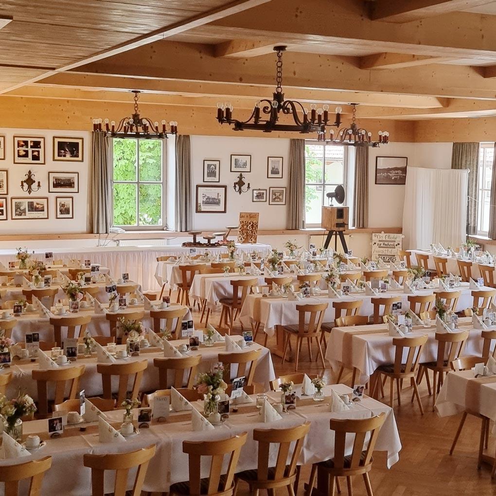 Restaurant "Gasthaus zur Post" in Ohlstadt