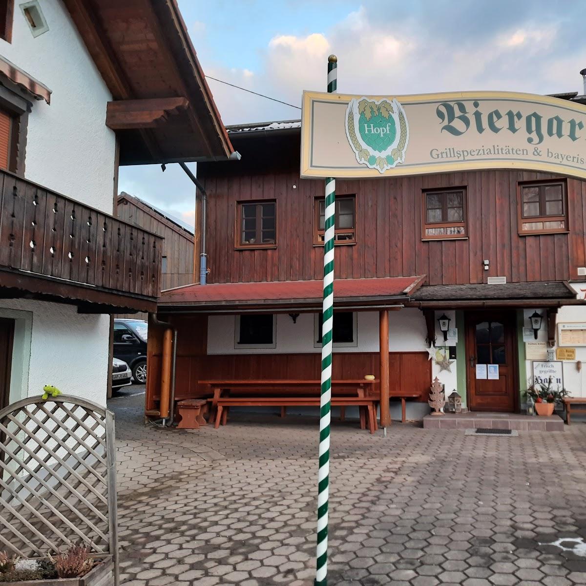 Restaurant "Dorfbachstüberl" in Ohlstadt