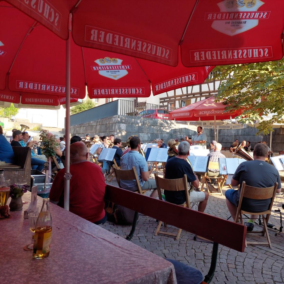Restaurant "Scharfeck" in Fridingen an der Donau