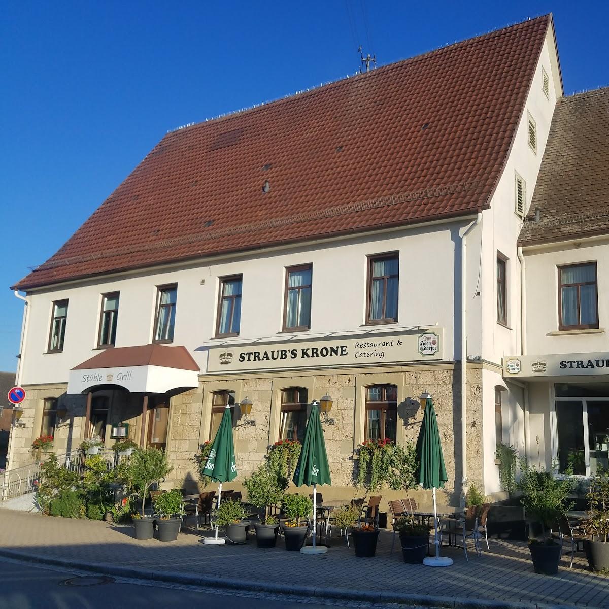 Restaurant "Straub‘s Krone Restaurant & Catering" in Horb am Neckar