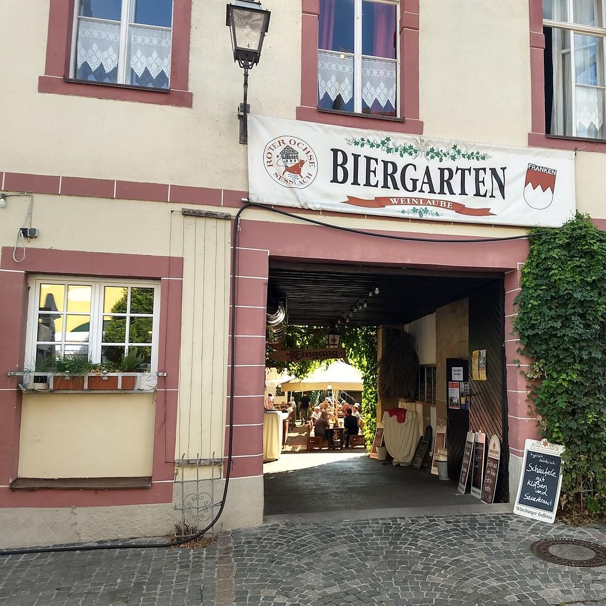 Restaurant "Landgasthof Roter Ochse" in  Seßlach