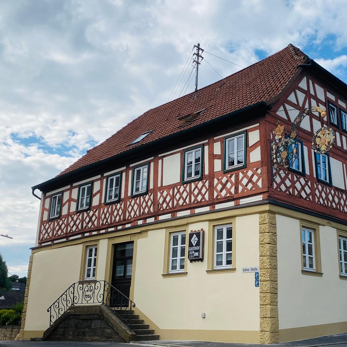 Restaurant "Gasthof-Hotel-Metzgerei  Zum Goldenen Adler " in Pfarrweisach