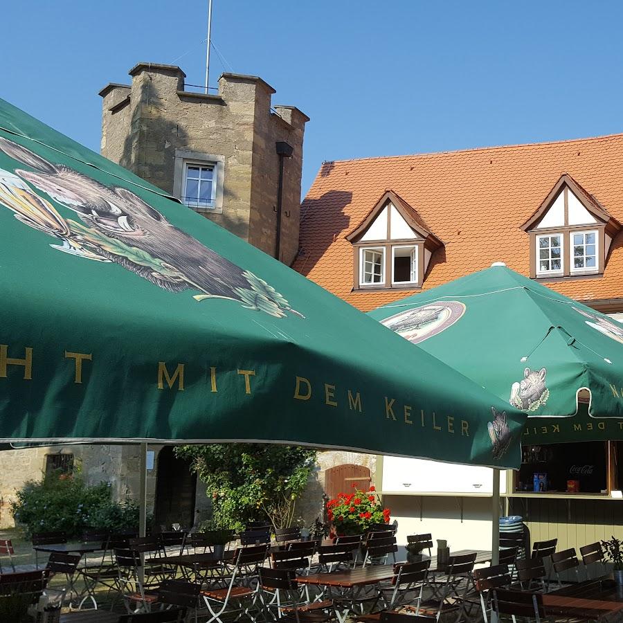 Restaurant "Schlossberg Gaststätte" in Königsberg in Bayern