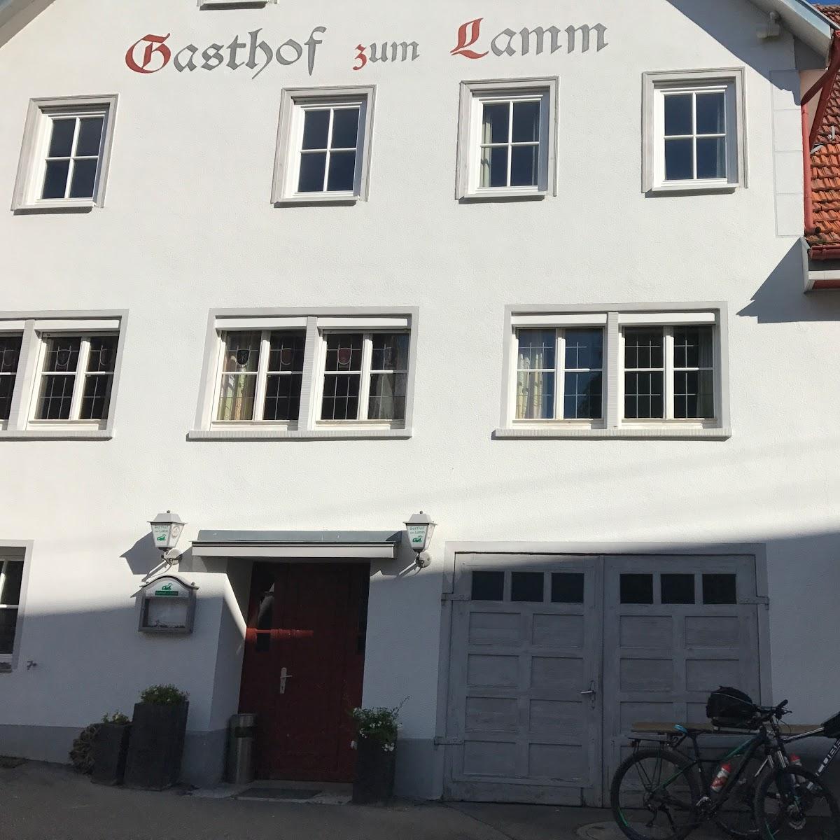 Restaurant "Gasthof zum Lamm" in  Donau