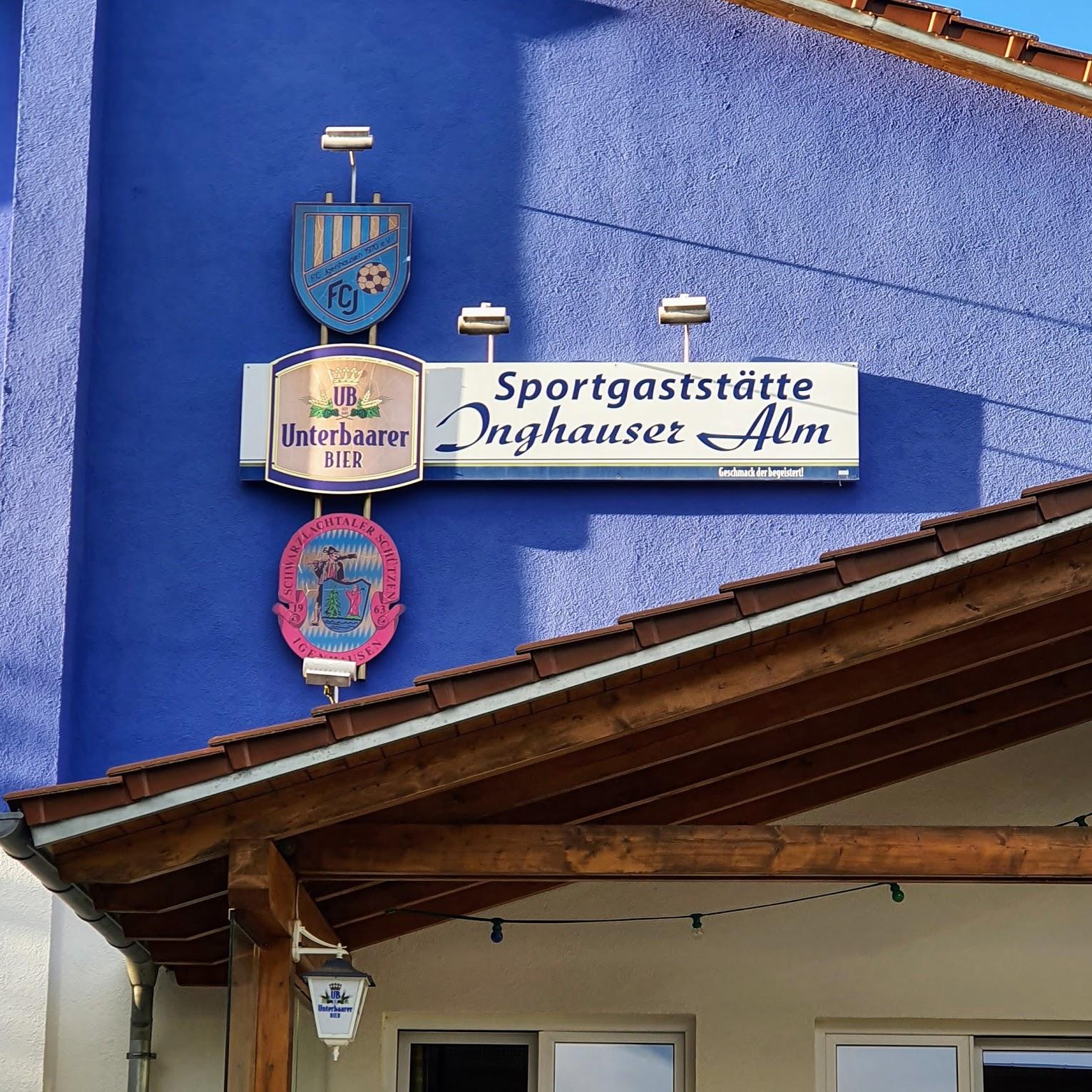 Restaurant "Sportgaststätte Inghauser Alm" in  Hollenbach