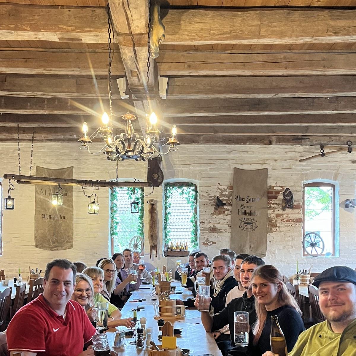 Restaurant "Biergarten Beim Lagoi" in Buttenwiesen