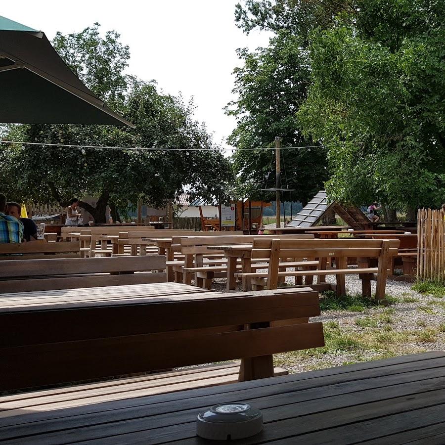 Restaurant "Biergarten Bäldleschwaige" in  Tapfheim