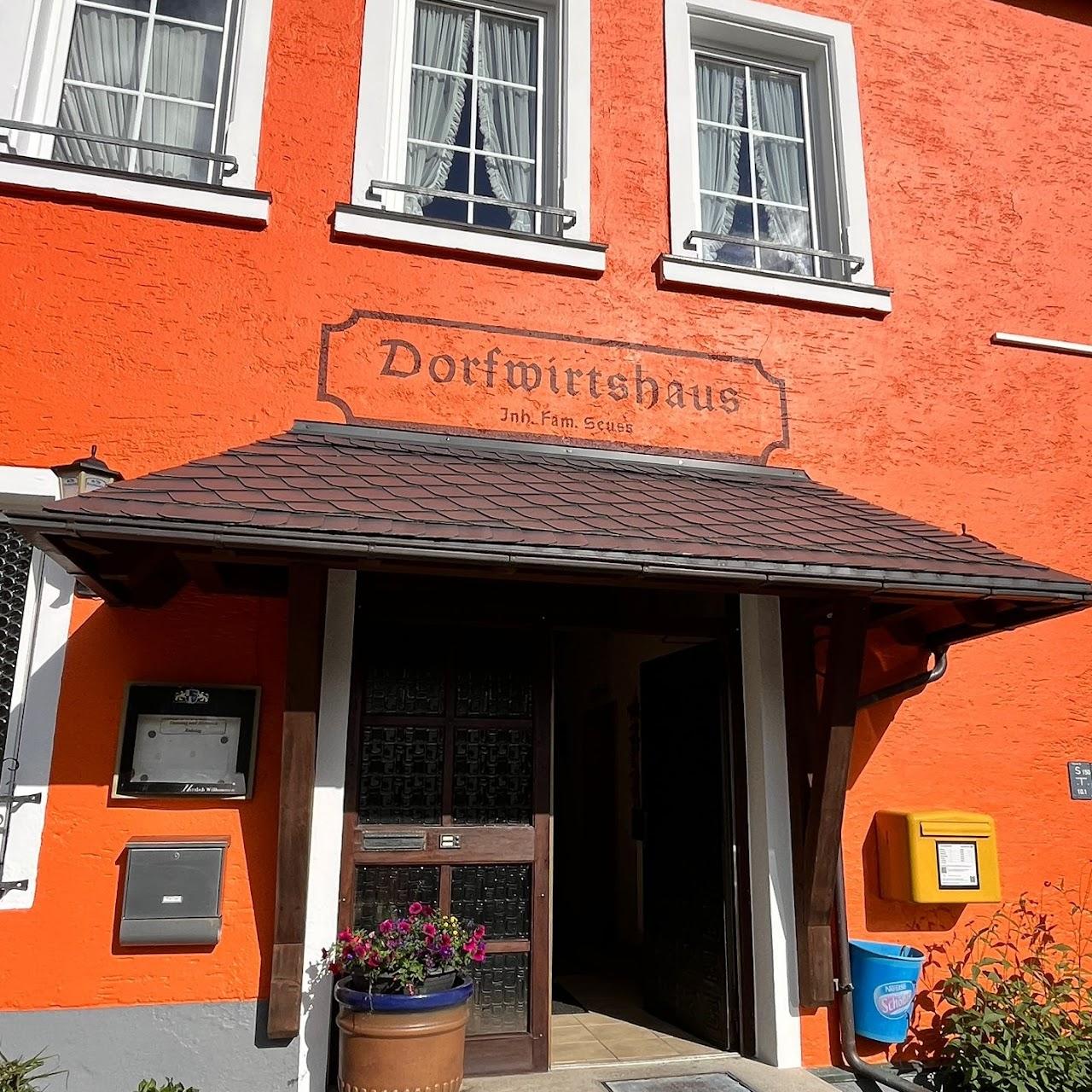 Restaurant "Dorfwirtshaus Seuß" in Stammbach
