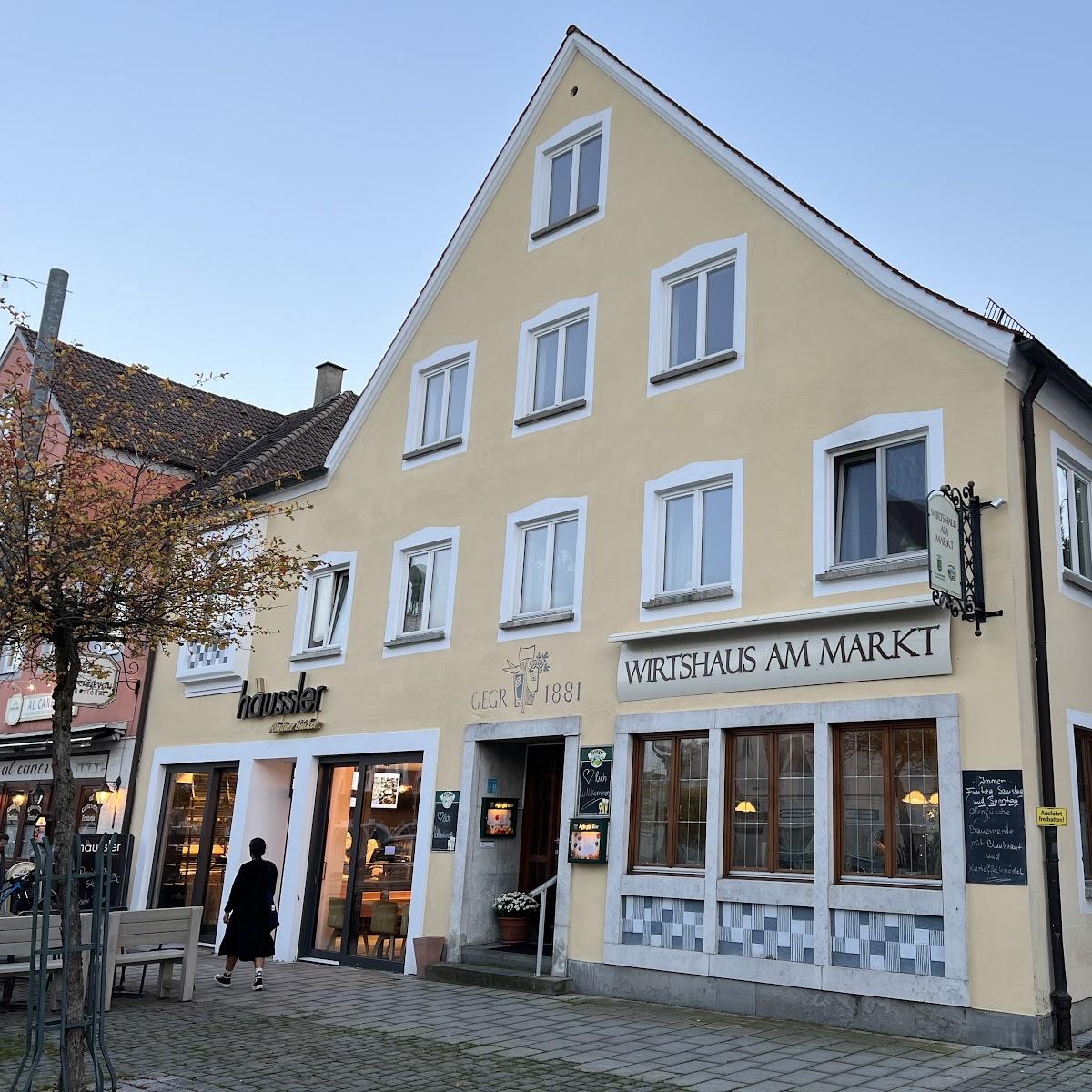 Restaurant "Wirtshaus am Markt" in Ottobeuren