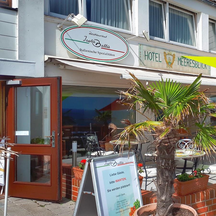 Restaurant "Isola Bella" in Helgoland