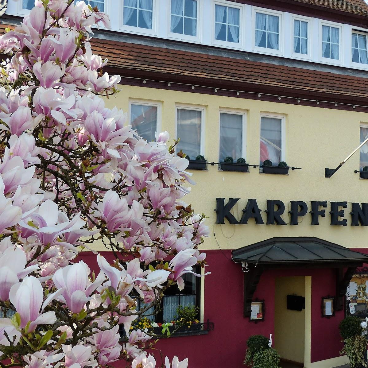 Restaurant "Hotel Zum Karpfen" in Obernburg am Main