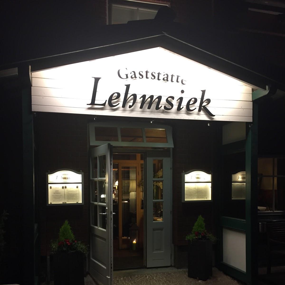 Restaurant "Gaststätte Lehmsiek" in  Haby