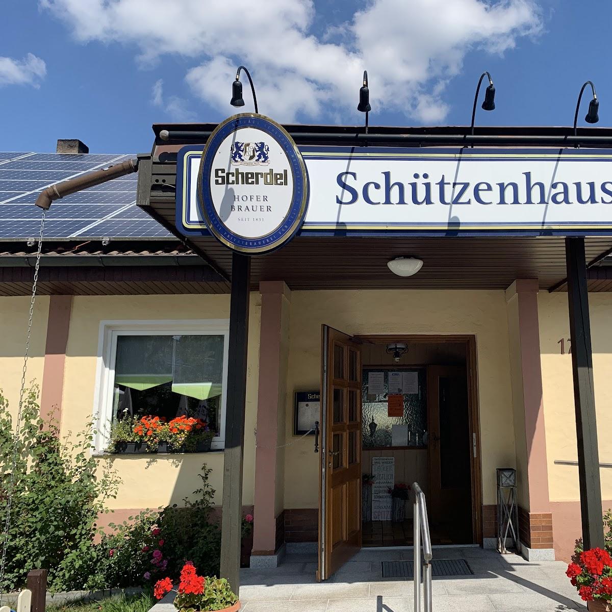 Restaurant "Schützenhaus Jägersruh" in Hof