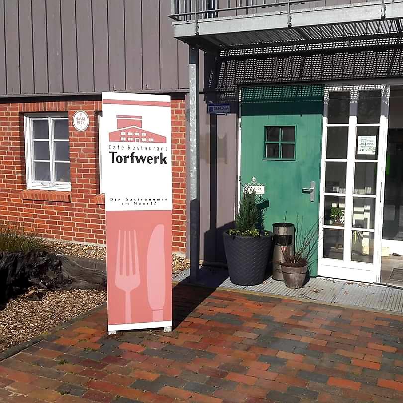 Restaurant "Café Torfwerk" in Wanna