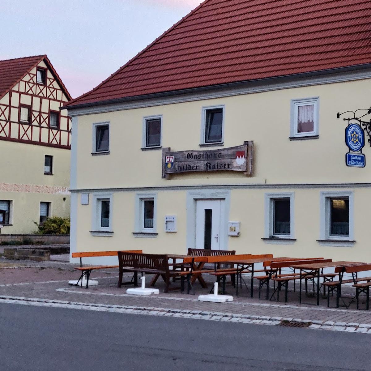 Restaurant "Gaststätte Wilder Kaiser" in Kirchlauter