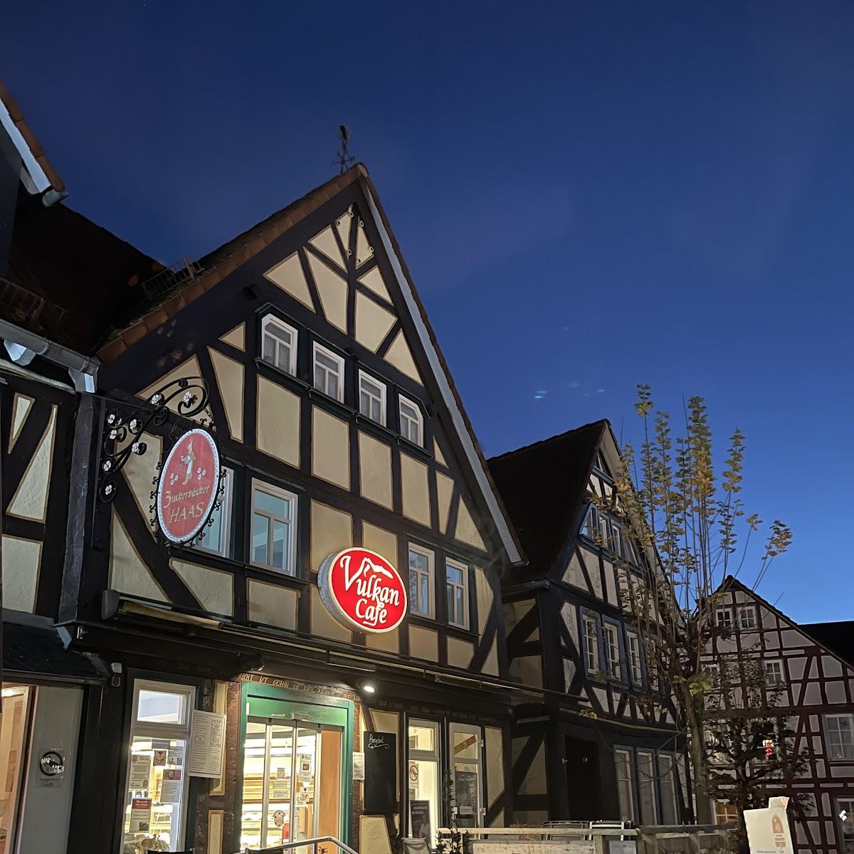 Restaurant "Vulkanbäcker Haas - Café am Vulkan (Hauptgeschäft)" in Schotten