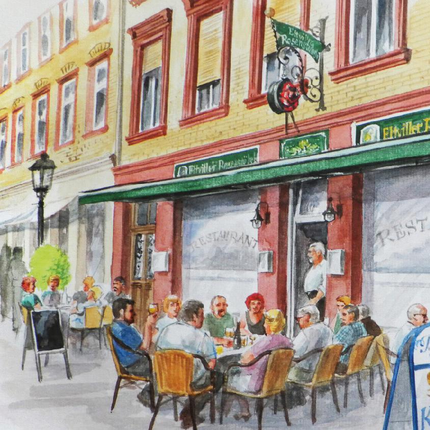 Restaurant "Eltviller Rosenstübchen" in Eltville am Rhein