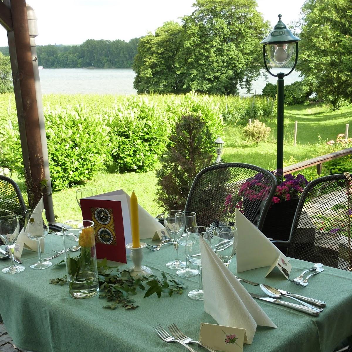 Restaurant "Weinstube Gelbes Haus" in Eltville am Rhein