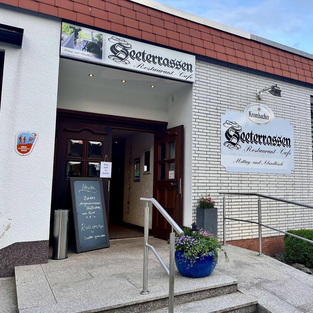 Restaurant "Restaurant Café Seeterrassen" in Olpe