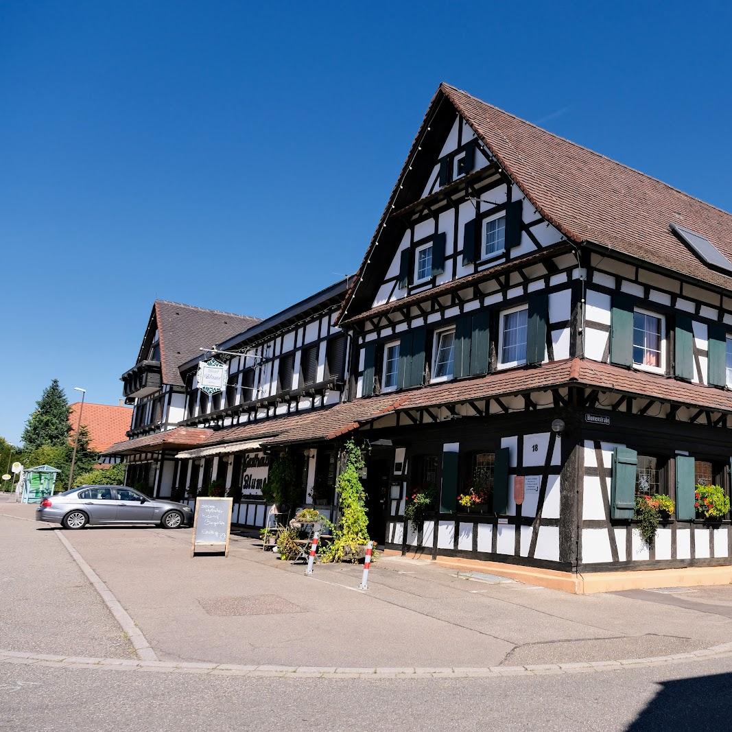 Restaurant "Landgasthof zur Blume" in Lichtenau