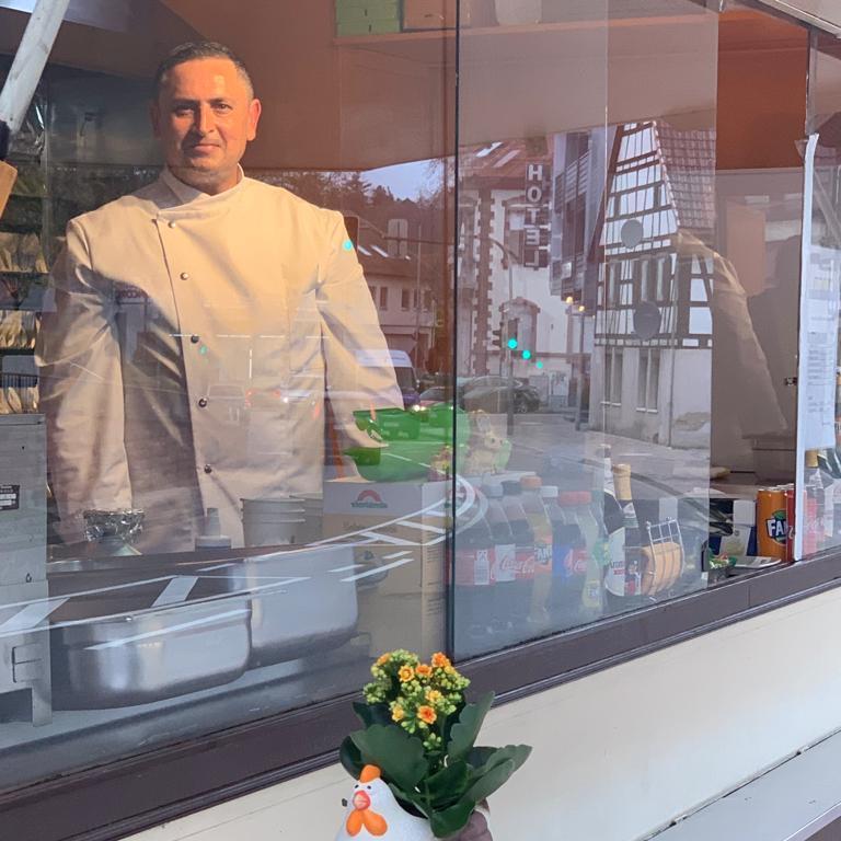 Restaurant "Hähnchen-Grill Langensteinbach" in Karlsbad