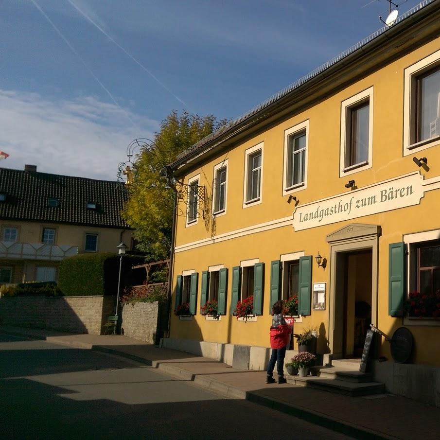 Restaurant "Gaststätte Zum Bären" in  Kleinlangheim
