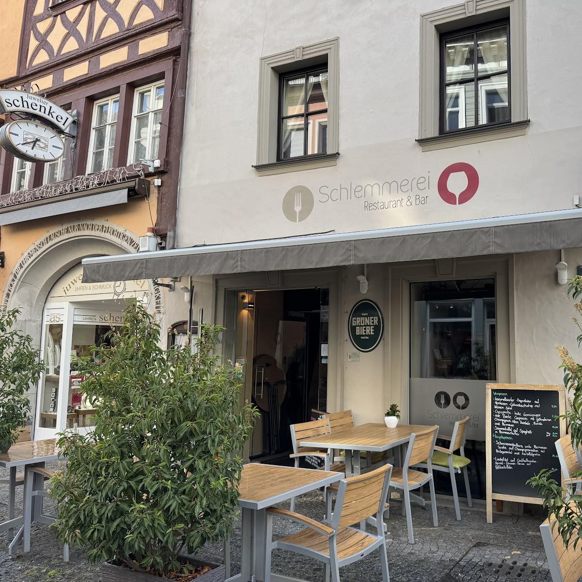 Restaurant "Schlemmerei" in Kitzingen