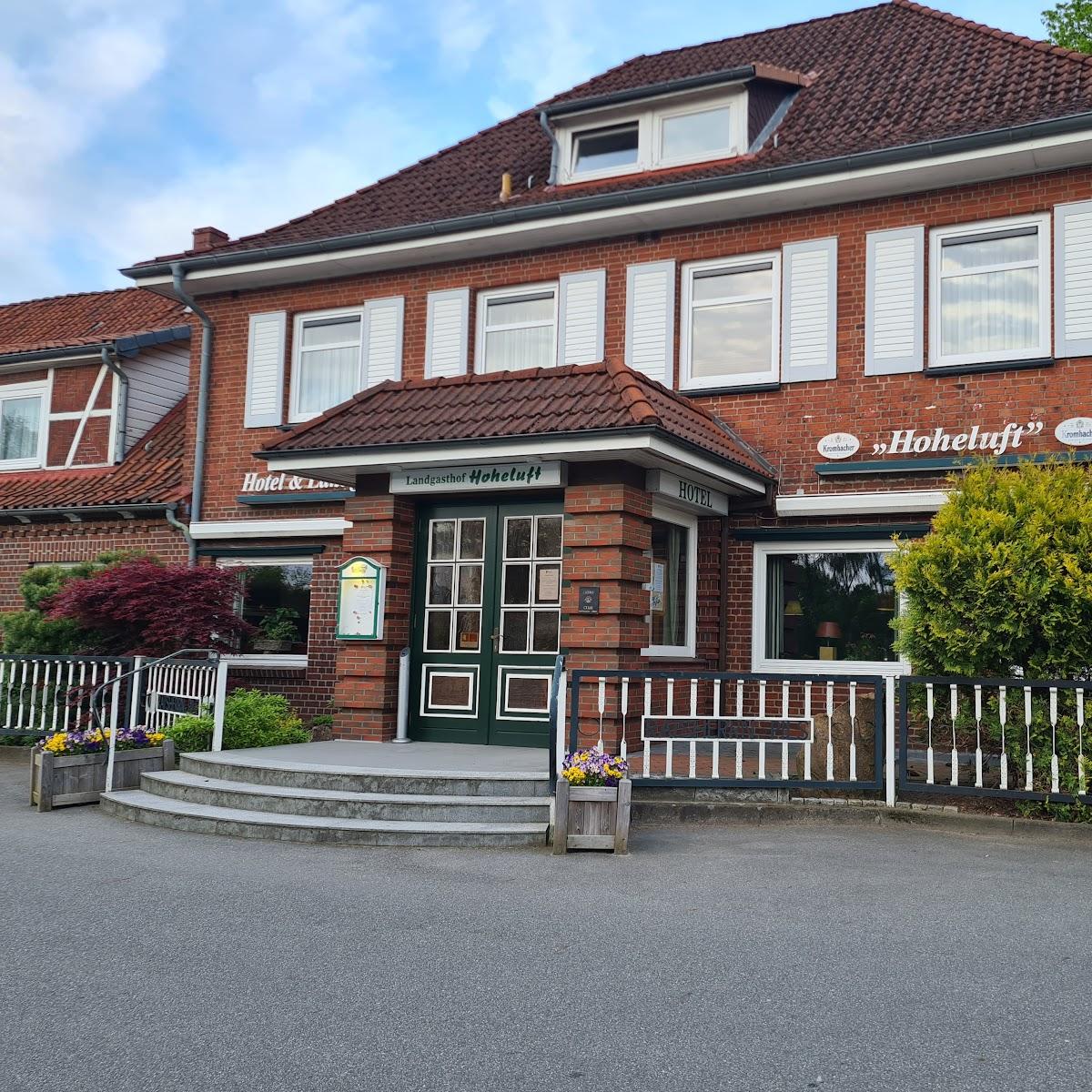 Restaurant "Hotel & Landgasthof  Hoheluft " in Buchholz in der Nordheide