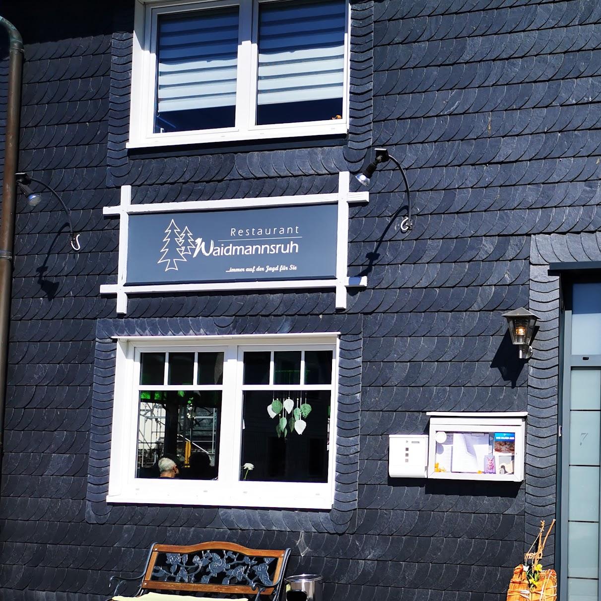 Restaurant "Restaurant Waidmannsruh" in Schleusingen