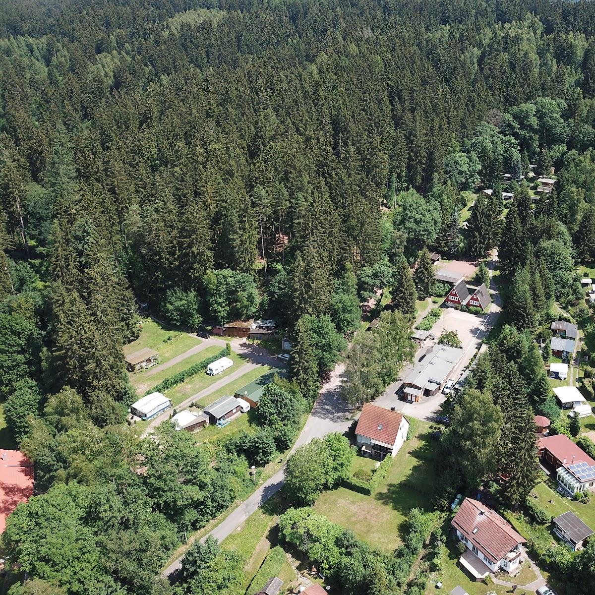 Restaurant "Campingplatz - Bungalowdorf - Gaststätte, Am Waldbad Erlau" in Schleusingen