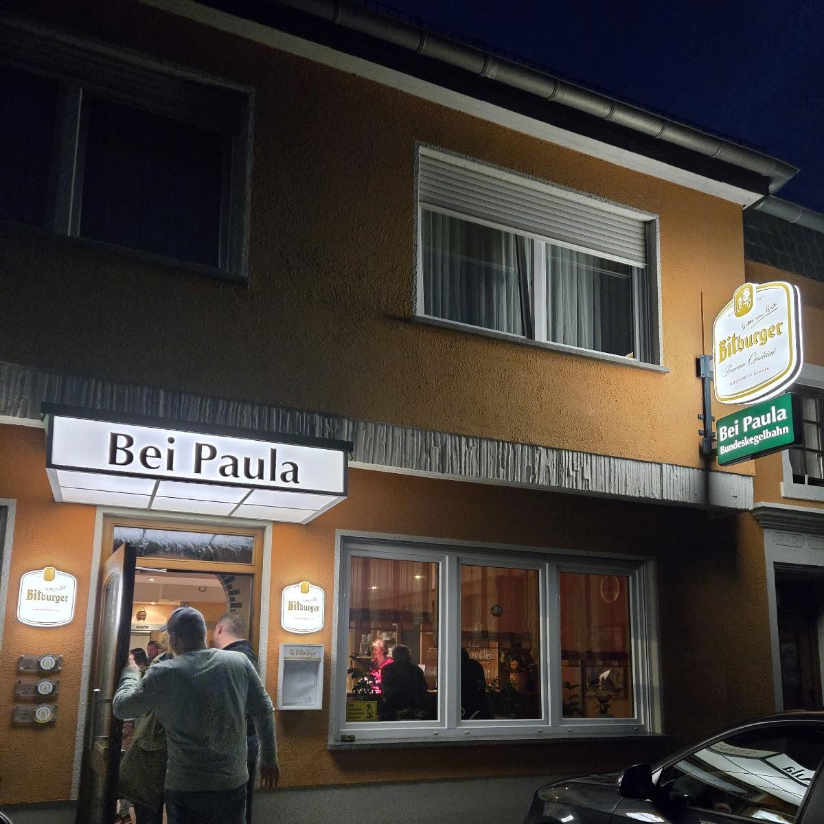 Restaurant "Bei Paula" in Hosten
