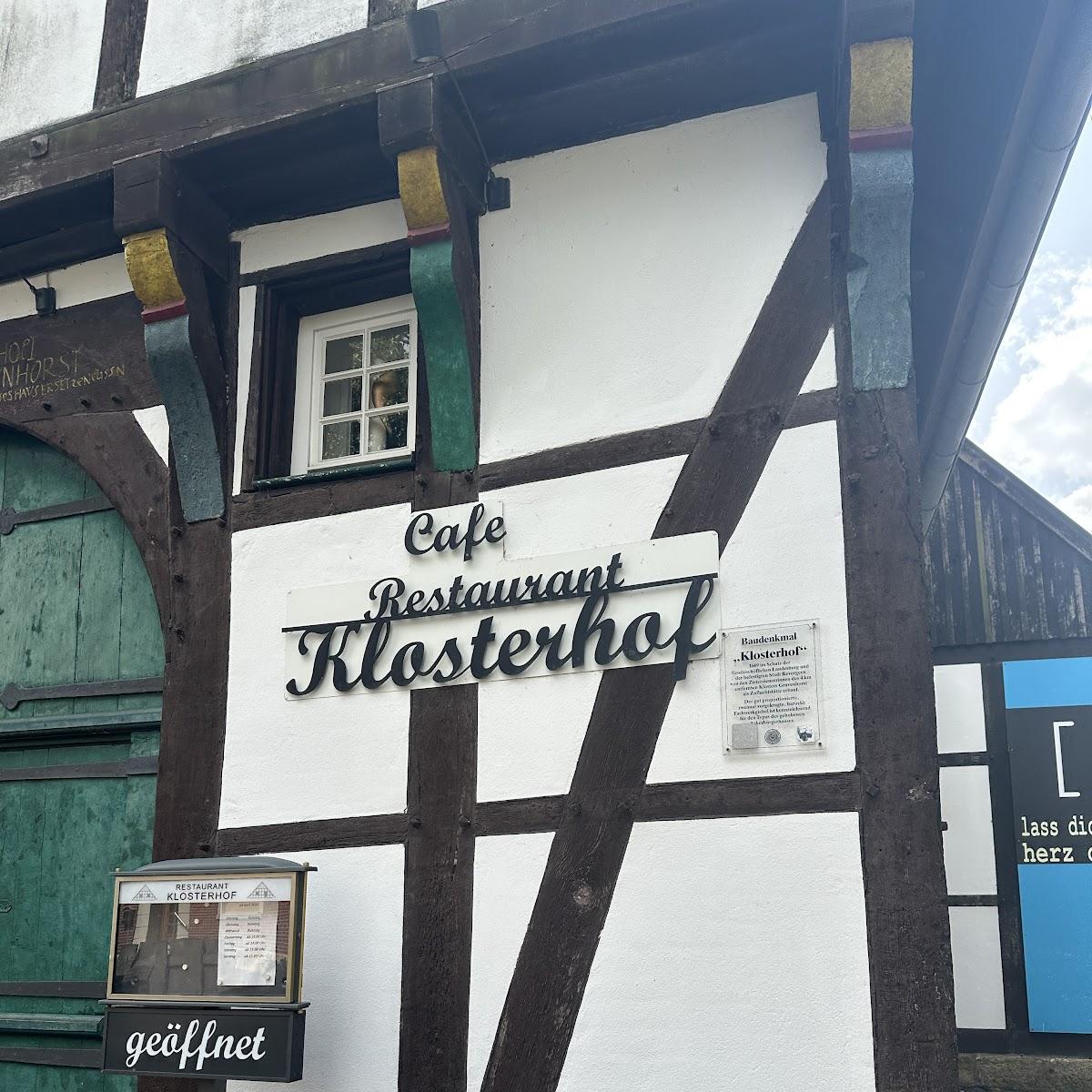 Restaurant "Café-Restaurant Klosterhof" in Hörstel