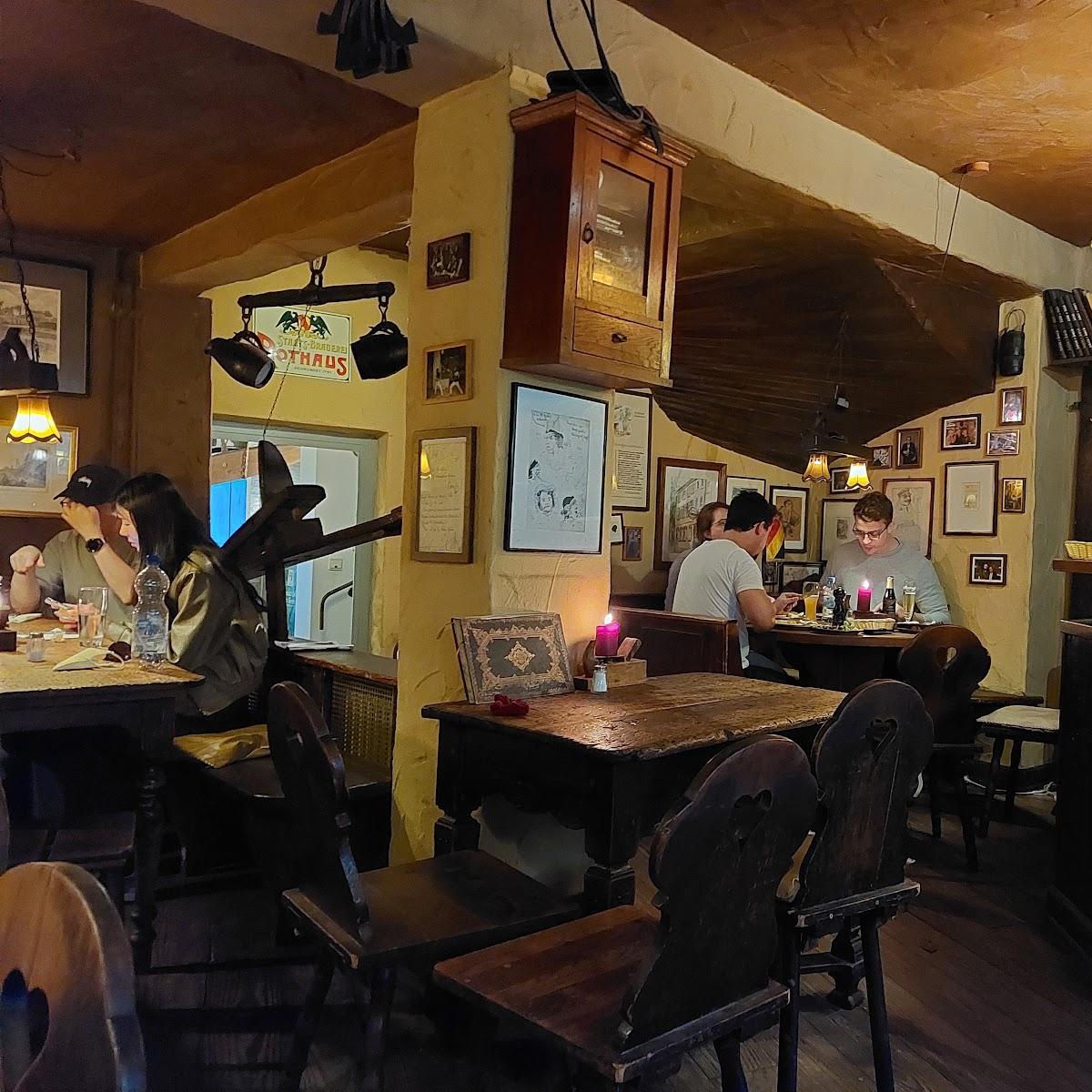 Restaurant "Weinstube Schnitzelbank" in Heidelberg