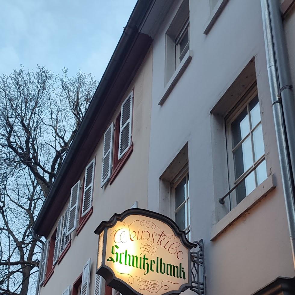 Restaurant "Weinstube Schnitzelbank" in Heidelberg