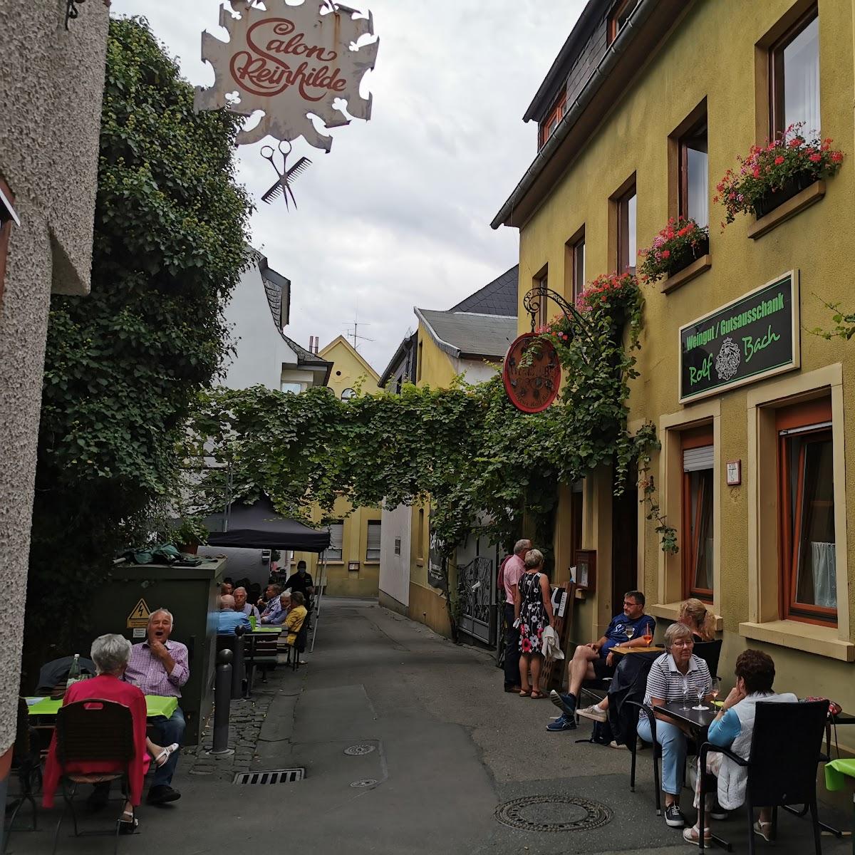 Restaurant "Weingut Rolf Bach" in Boppard